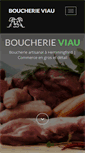 Mobile Screenshot of boucherieviau.com